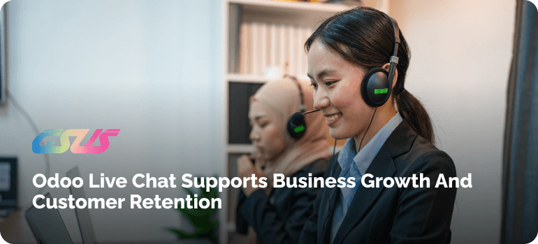 Odoo Live Chat Supports Business Growth and Customer Retention